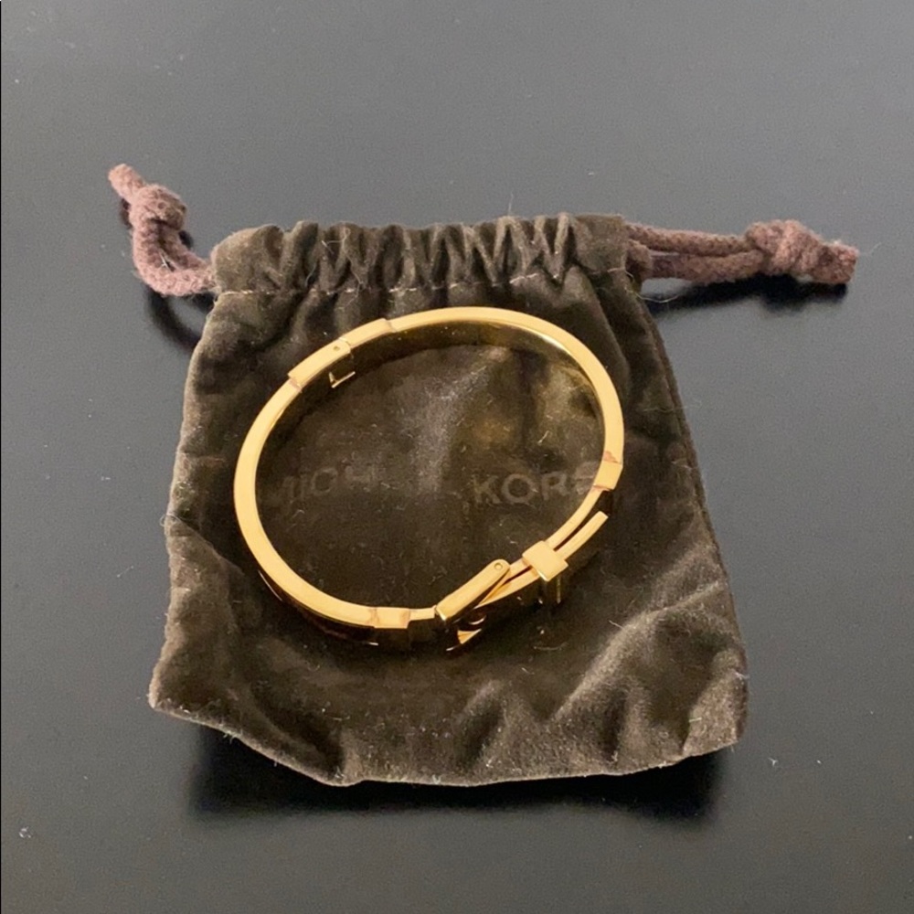 Michael Kors Gold/Tortoise Buckle Bracelet